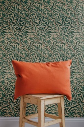 Striped Cushion Peach/Cream 40x60